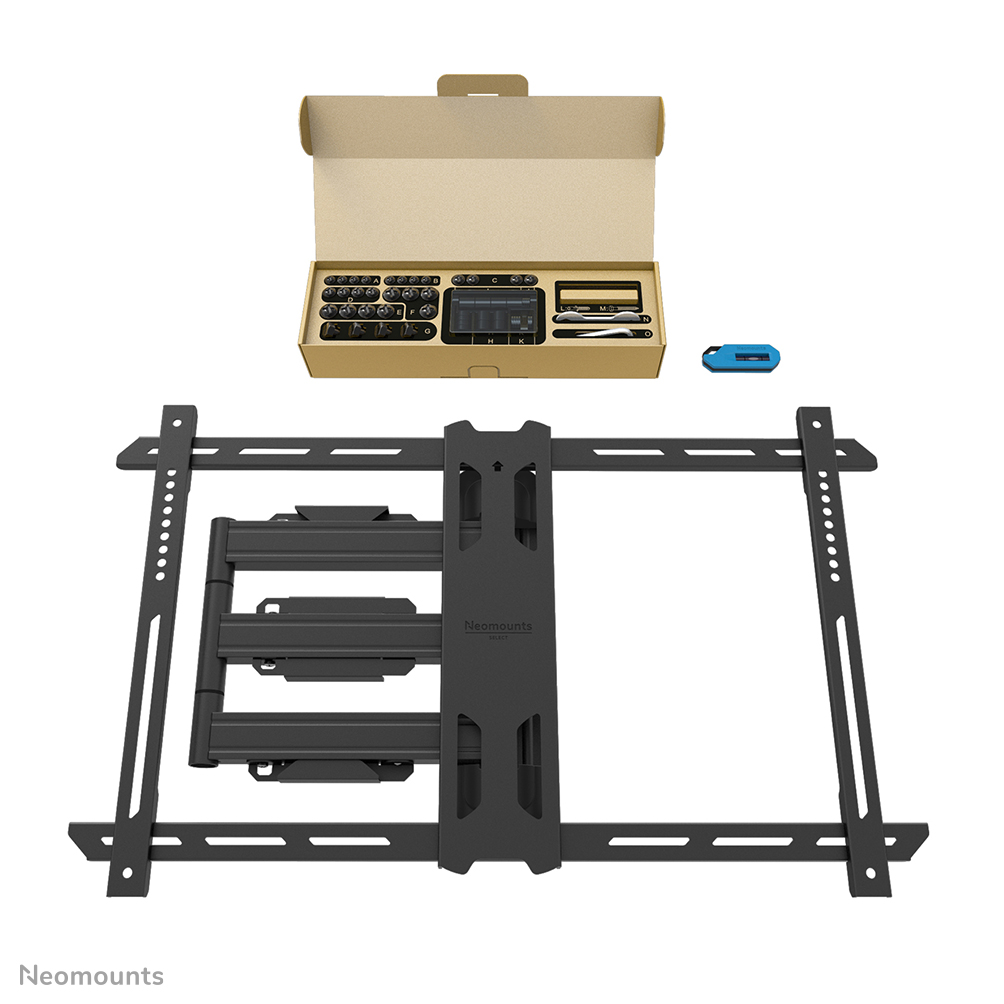 Neomounts WL40S-850BL16 TV mount wall 40-70" - full motion - fast installation